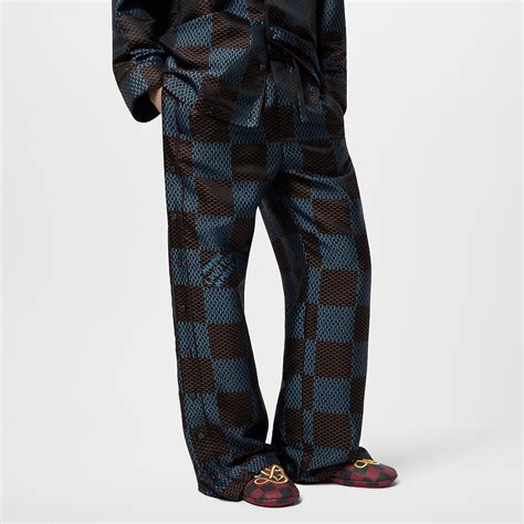 Products by Louis Vuitton: Damier Silk Pyjama Pants